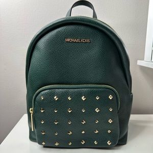 Michael Kors Emerald Green Backpack